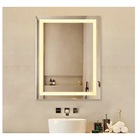 Espelho Jateado Iluminado Com Led Quente 60x90cm