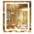 Espelho Jateado Iluminado Com Led Quente E Touch 70x50cm Vert