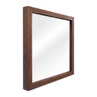 Espelho Jonic40 40cm X 40cm Castanho