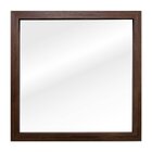 Espelho Jonic40 40cm X 40cm Castanho