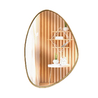 Espelho Lamina Madeira 50x35