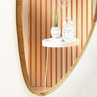 Espelho Lamina Madeira 50x35