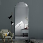 Espelho Lapidado Arco Janelinha Iluminado Com Led Frio - 60x1