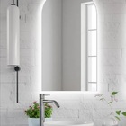 Espelho Lapidado Arco Janelinha Iluminado Com Led Frio - 80x1