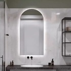 Espelho Lapidado Arco Janelinha Iluminado Com Led Frio - 80x1