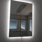 Espelho Lapidado Bisotê Iluminado Com Led Frio - 50x80cm