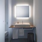 Espelho Lapidado Bisotê Iluminado Com Led Frio - 60x80cm