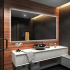 Espelho Lapidado Bisotê Iluminado Com Led Frio - 60x80cm