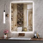 Espelho Lapidado Bisotê Iluminado Com Led Frio - 70x80cm