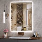 Espelho Lapidado Bisotê Iluminado Com Led Frio - 80x100cm