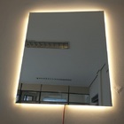 Espelho Lapidado Bisotê Iluminado Com Led Quente - 50x60cm