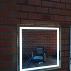 Espelho Led3 cores Botões 100x50 C/ Música som Desembaçador