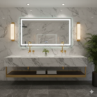 Espelho Led 3 cores 100x60 Inteligente Toca Musica Bluetooth