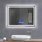 Espelho Led 3 cores 90x90 Visor Inteligente Toca Musica Bluet