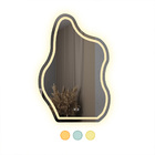 Espelho Led 3 Cores Banheiro Organico Touch C/ Desembaçador 1