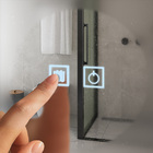 Espelho Led 3 Cores Redondo Banheiro Dual Touch C/ Desembaçad