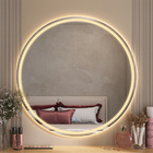 Espelho Led 3 Cores Redondo Banheiro Dual Touch C/ Desembaçad
