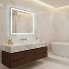 Espelho Led 3 coresdesembaçador inteligente 80x60 Touch bluet