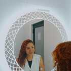 Espelho Led 50cm Luz Fria Neutra Decorado Tecla Touch Com Aju