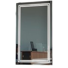 Espelho Led Branco Frio 80x100 Cm Retangular Jateado Lapidado