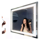 Espelho Led Jateado Iluminado 50x70 3000k