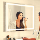 Espelho Led Jateado Iluminado 60x80cm Touch-screen 3000k