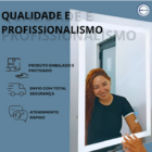 Espelho Led Meia Lua Cortada Meio Orgânico Iluminação  Botão