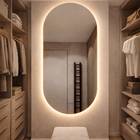 Espelho LED para Banheiro 80x50cm com Desembacador e Touch In