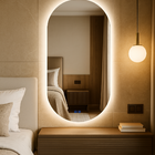 Espelho LED para Banheiro 80x50cm com Desembacador e Touch In