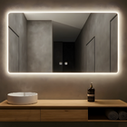 Espelho LED para Banheiro 80x60cm com Desembacador e Touch In