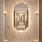 Espelho LED para Banheiro 80x60cm com Desembacador e Touch In