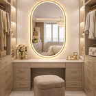 Espelho LED para Banheiro 80x60cm com Desembacador e Touch In