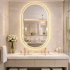 Espelho LED para Banheiro 80x60cm com Desembacador e Touch In