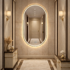 Espelho LED para Banheiro 80x60cm com Desembacador e Touch In