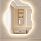 Espelho LED para Banheiro 80x60cm com Desembacador e Touch In