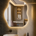 Espelho LED para Banheiro 80x60cm com Desembacador e Touch In