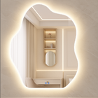 Espelho LED para Banheiro 80x60cm com Desembacador e Touch In