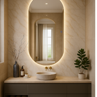 Espelho LED para Banheiro Sala Quarto 150x60cm com Touch Inte