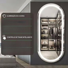 Espelho LED para Banheiro Sala Quarto 150x60cm com Touch Inte