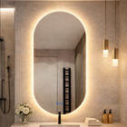 Espelho LED Para Banheiro Touch 3 Cores de Luz Com Desembaçad