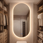 Espelho LED Para Banheiro Touch 3 Cores de Luz Com Desembaçad