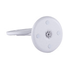 Espelho com Led de Bancada para Maquiagem Redondo Plástico Branco Anna Aemaxx