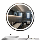 Espelho LED Redondo Touch 3 Cores de Luz Com Desembaçador e D