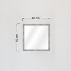Espelho Line40br 40cm X 40cm Branco