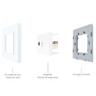 Espelho Livolo C/1 Entrada P/Tv (IEC / Dvb-t Tv / Pal Jack Fê