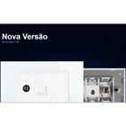 Espelho Livolo C/1 Entrada P/Tv (IEC / Dvb-t Tv / Pal Jack Fê