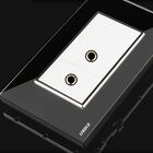 Espelho Livolo Com 2 Entradas P10 Microfone E Acabamento Em V