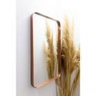 Espelho Luxo Quadrado Retrô 60x60cm Banheiro Sala Quarto Hall