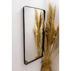 Espelho Luxo Retangular Retrô 90x60cm Banheiro Sala Quarto Ha