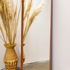 Espelho Luxo Retangular Retrô Corpo Inteiro 150x60cm Banheiro